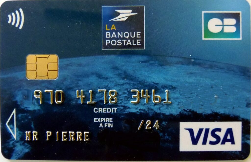 Reconnaître une carte de crédit