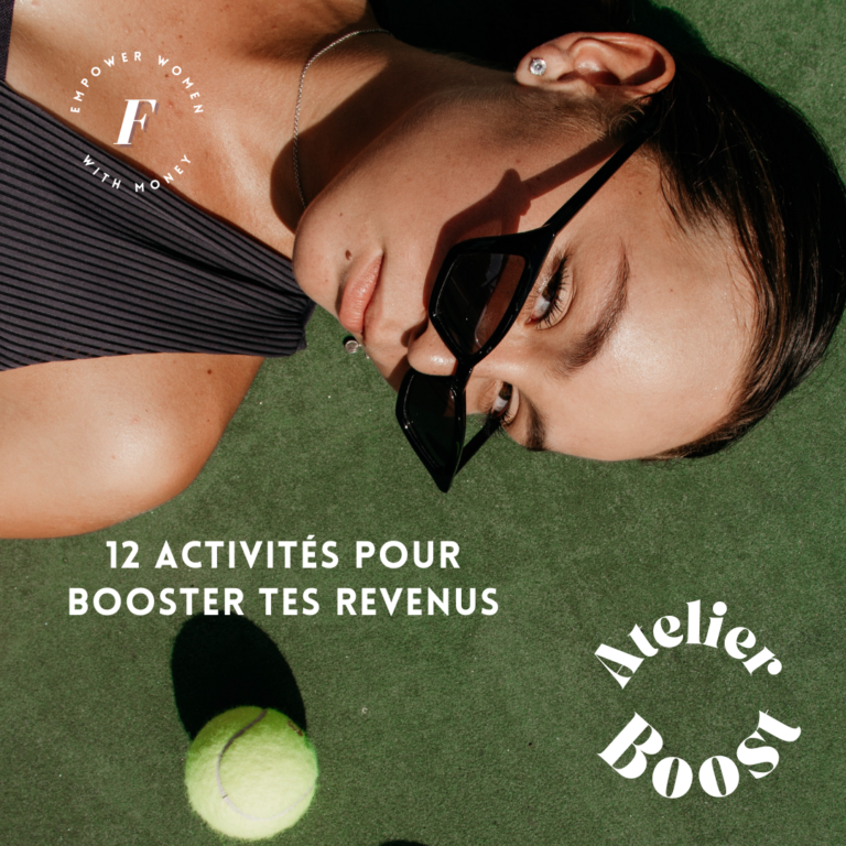 Atelier boost 12 activités pour booster tes revenus
