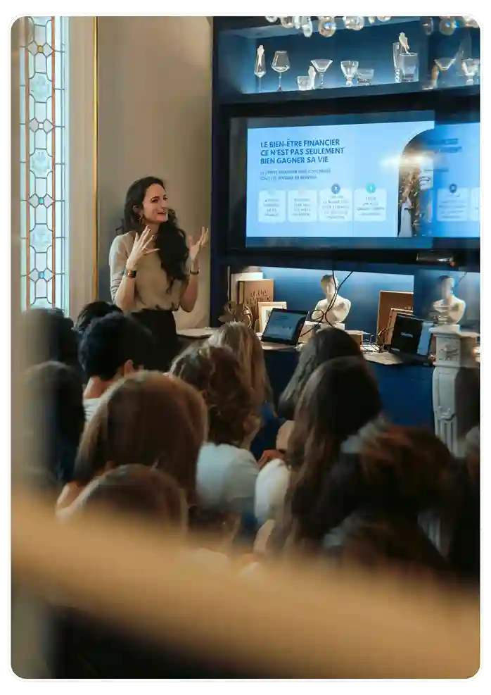 Hélène Gherbi en Conférence