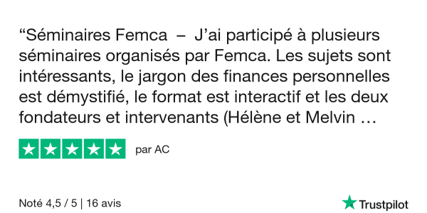 FEMCA avis trustpilot